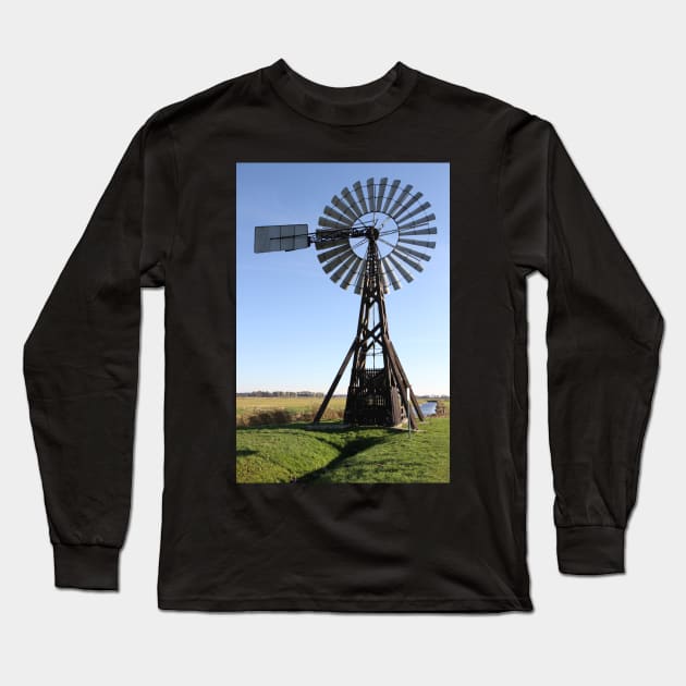 Wind pump Long Sleeve T-Shirt by jomaot